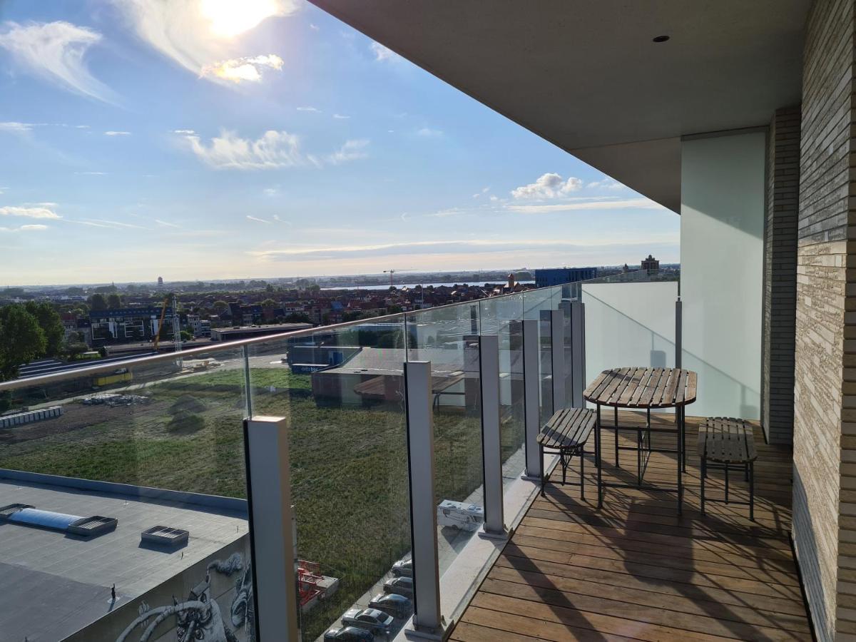 Central Park Tower Sea View Residence With Pool And Gym Oostende Exterior foto