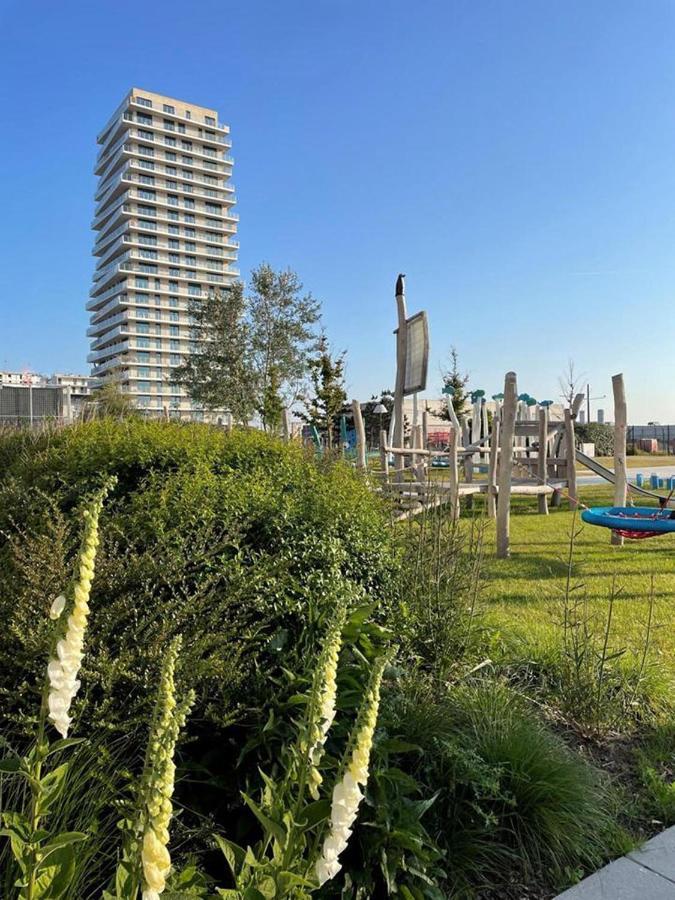 Central Park Tower Sea View Residence With Pool And Gym Oostende Exterior foto